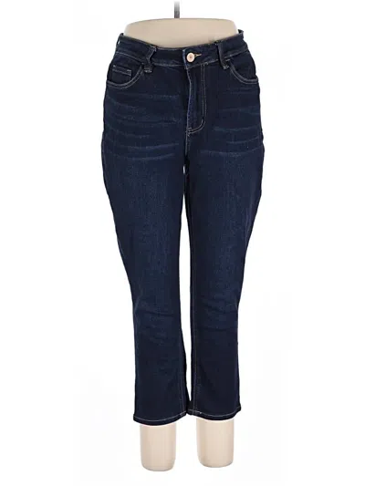 Pre-owned Vervet Jeans In Blue