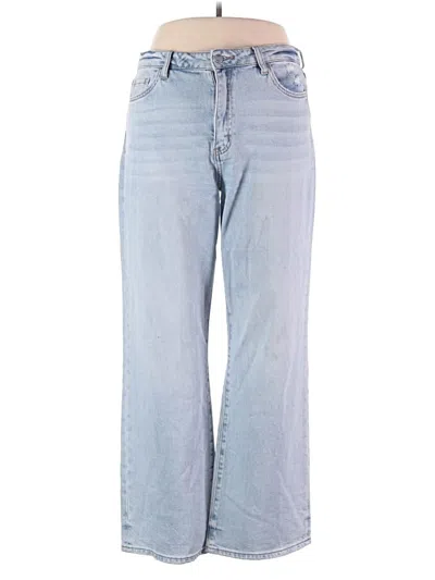 Pre-owned Vervet Jeans In Blue