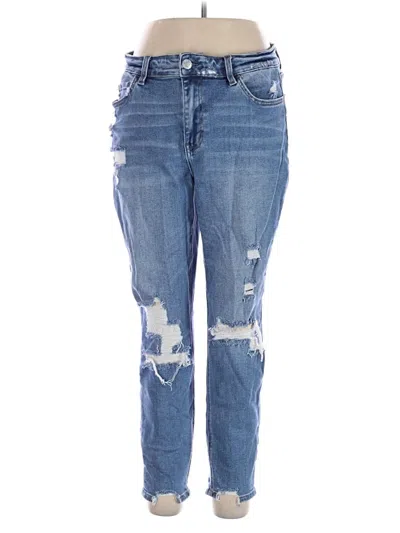 Pre-owned Vervet Jeans In Blue