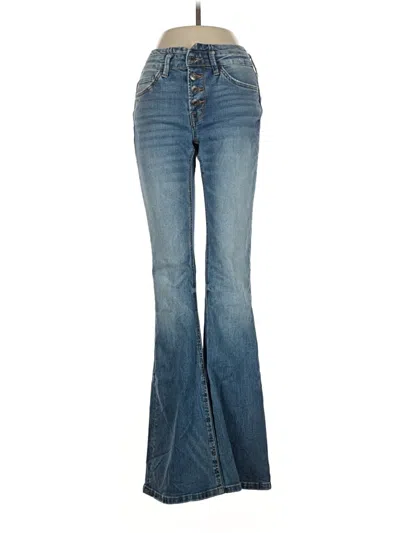 Pre-owned Vervet Jeans In Blue