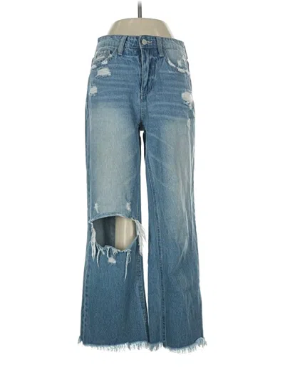 Pre-owned Vervet Jeans In Blue