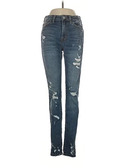Pre-owned Vervet Jeans In Blue