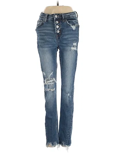 Pre-owned Vervet Jeans In Blue