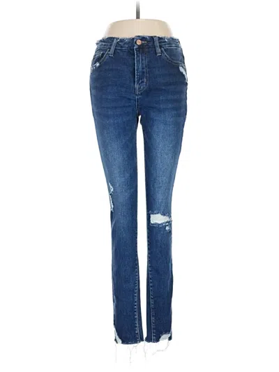Pre-owned Vervet Jeans In Blue
