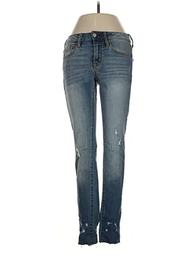 Pre-owned Vervet Jeans In Blue