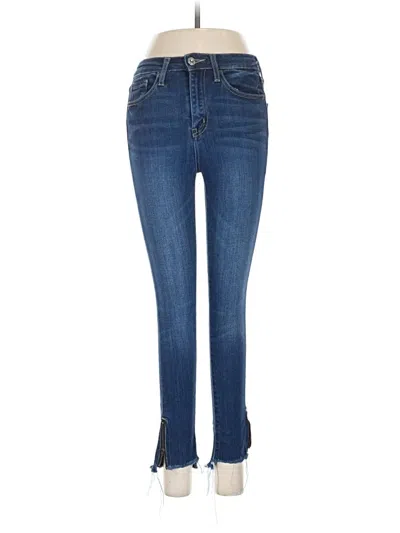 Pre-owned Vervet Jeans In Blue