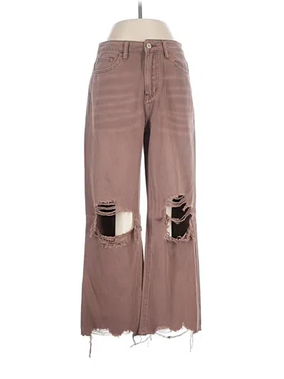 Pre-owned Vervet Jeans In Brown