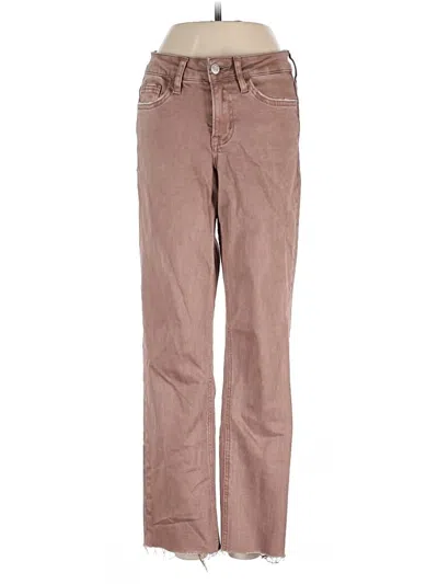 Pre-owned Vervet Jeans In Brown