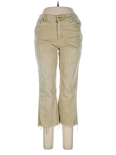 Pre-owned Vervet Jeans In Gold
