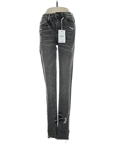 Pre-owned Vervet Jeans In Gray