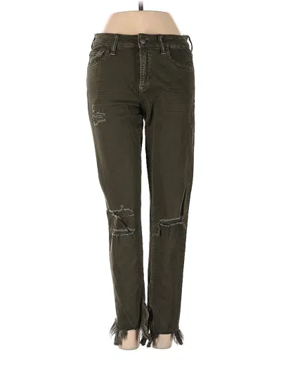 Pre-owned Vervet Jeans In Green