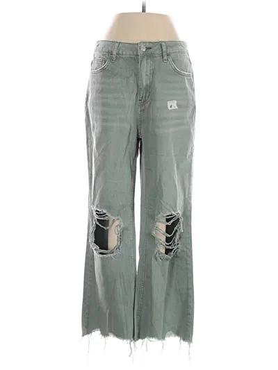 Pre-owned Vervet Jeans In Green