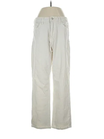Pre-owned Vervet Jeans In Ivory