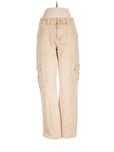 Pre-owned Vervet Jeans In Tan