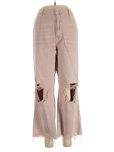 Pre-owned Vervet Jeans In Tan