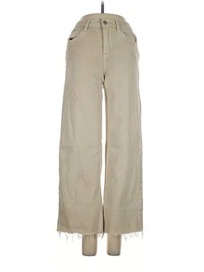 Pre-owned Vervet Jeans In Tan