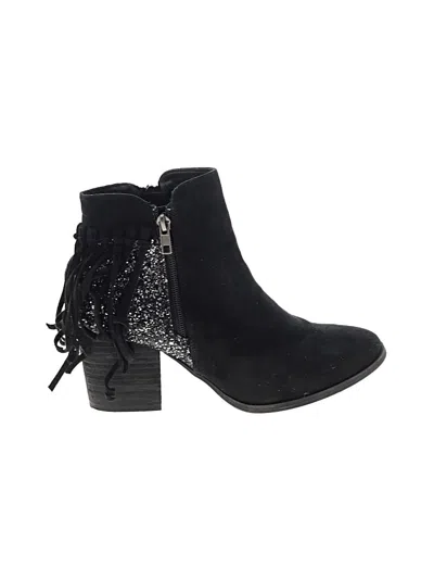 Pre-owned Very G Ankle Boots In Black