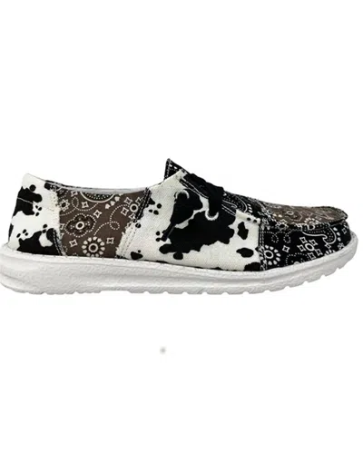 Very G Barn Sneaker In Black In Multi