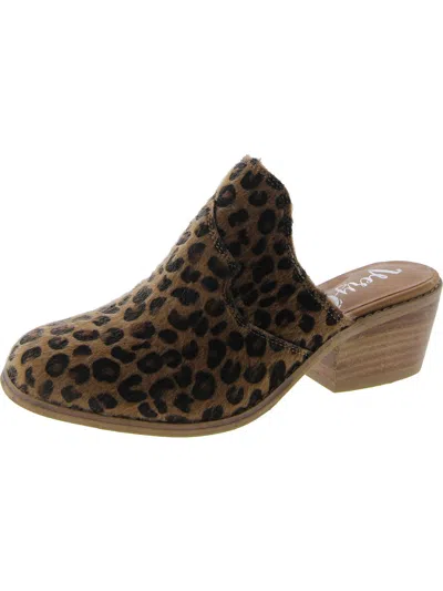 Very G Crown Womens Laceless Slip On Mules In Multi