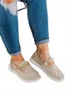 Very G Gypsy Jazz Dolly Slip On Shoe In Natural In Gold