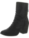 VERY G PRESTON 3 WOMENS SLOUCHY STACKED HEEL MID-CALF BOOTS