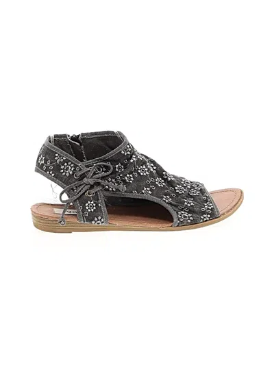 Pre-owned Very G Sandals In Gray