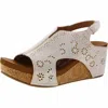 Very G Starry Nights Wedge In Cream In White