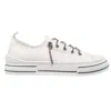 Very G Women's Aman Glitter Laced Slip On Sneaker In White In White