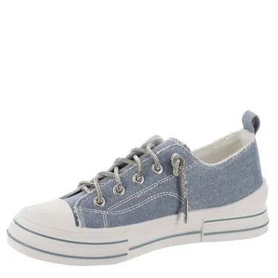 Very G Women's Aman Sparkle Platform Sparkle Sneaker In Blue