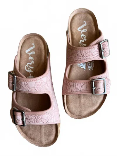 Very G Women's Berry 4 Sandals In Blush In Black