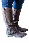 Very G Women's Boots In Dark Taupe In Neutral