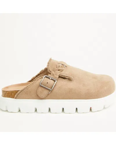 Very G Women's Cali Clogs In Taupe In Nude