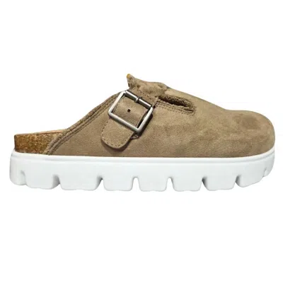 Very G Women's Cali Mule In Taupe In Brown
