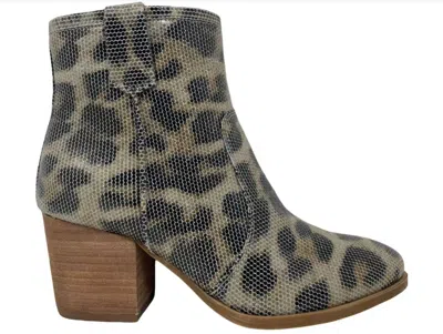 Very G Women's Carlos Bootie In Taupe In Green
