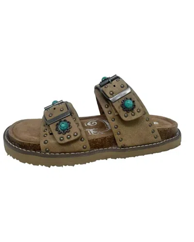 Very G Women's Connie Sandal In Taupe In Brown