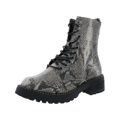 Very G Women's Conquest Combat Boot In Black