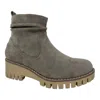 Very G Women's Dashing Sueded Boot In Grey In Grey