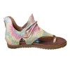 Very G Women's Dusk Sandals In Pastel Tie-dye In Multi