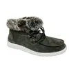 Very G Women's Farren Bootie In Olive In Green