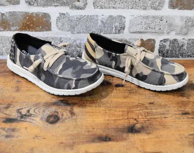Very G Women's Gypsy Jazz Fashion Sneakers In Camo Cadence In Multi