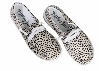 Very G Women's Gypsy Jazz Fashion Sneakers In Cream Clash In Multi