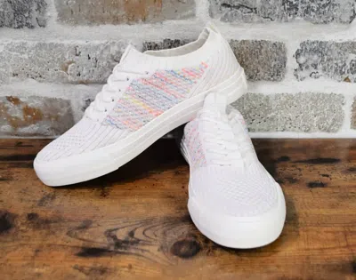 Very G Women's Gypsy Jazz Fashion Sneakers In White Nayra In Multi