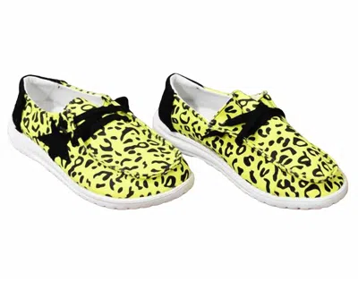 Very G Women's Gypsy Jazz Fashion Sneakers In Yellow Starstruck In Multi