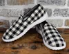 Very G Women's Gypsy Jazz Swift Slip-ons In White And Black In Black