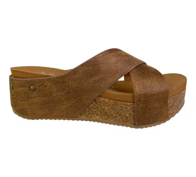 Very G Women's Hero Sandals In Tan In Multi