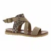 Very G Women's Jayla Sandals In Tan In Multi
