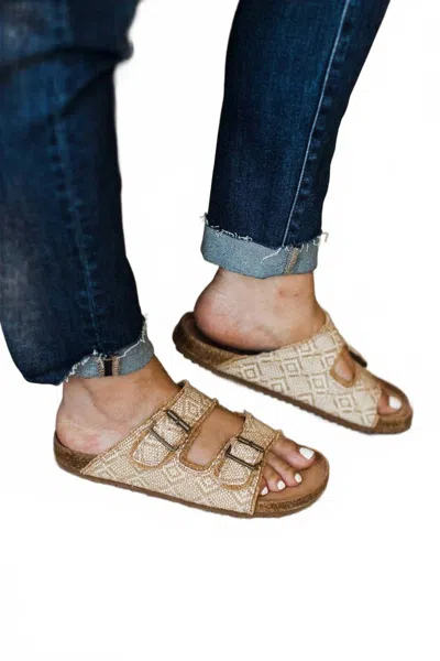 Very G Women's Jesse Sandals In Natural In Multi