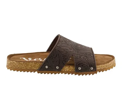 Very G Women's Jordyn Sandal In Chocolate In Brown