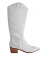 Very G Women's Kady High Boot In Silver In Silver