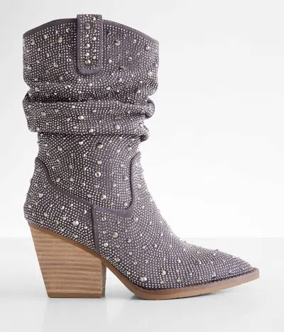 Very G Women's Kady Slouch Boots In Grey In Blue